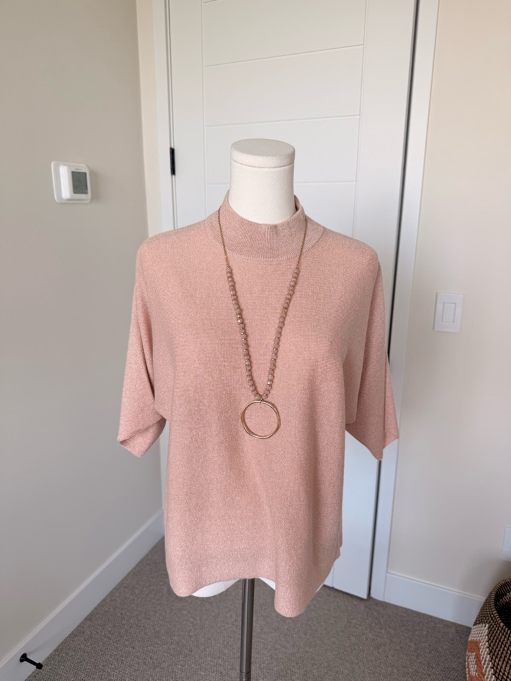 Chico's Dusty Rose Knit Top